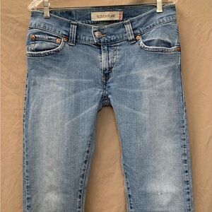 VTG Levis 504 Slouch Flare Jeans Size 11 / 33 waist